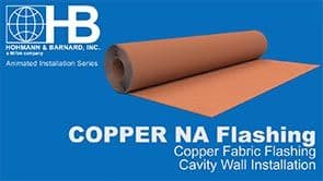link to installation video for copper na flashing