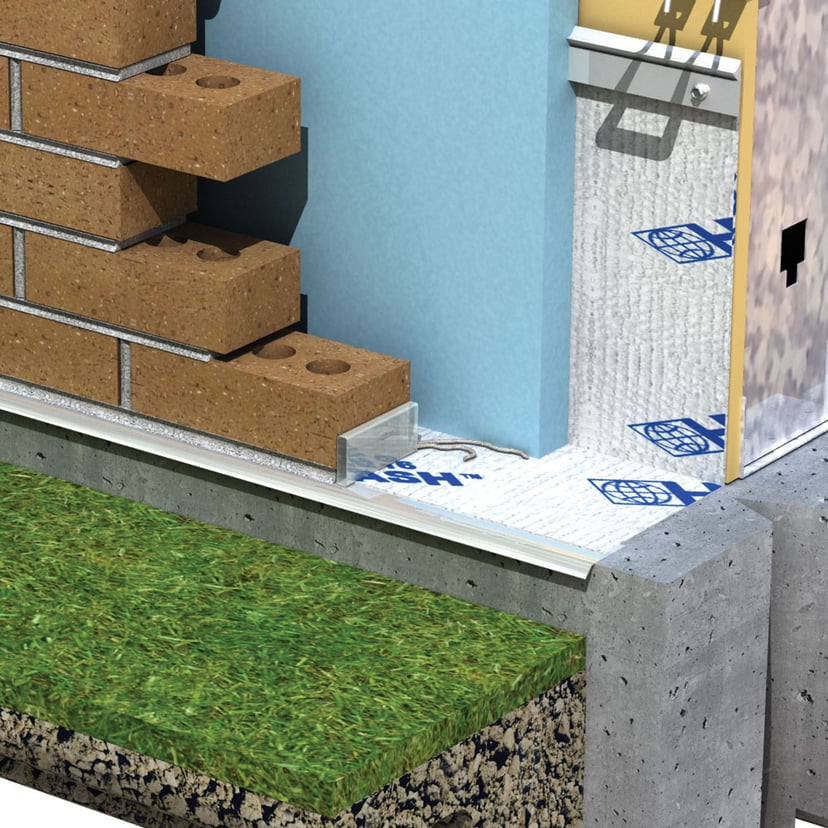 Weep Rope Installation 342 Series - Rectangular Plastic Weep Holes -Hohmann & Barnard, Inc ...