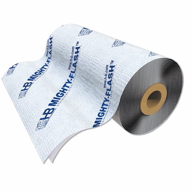 Mighty-Flash Stainless Steel Composite Flashing Roll